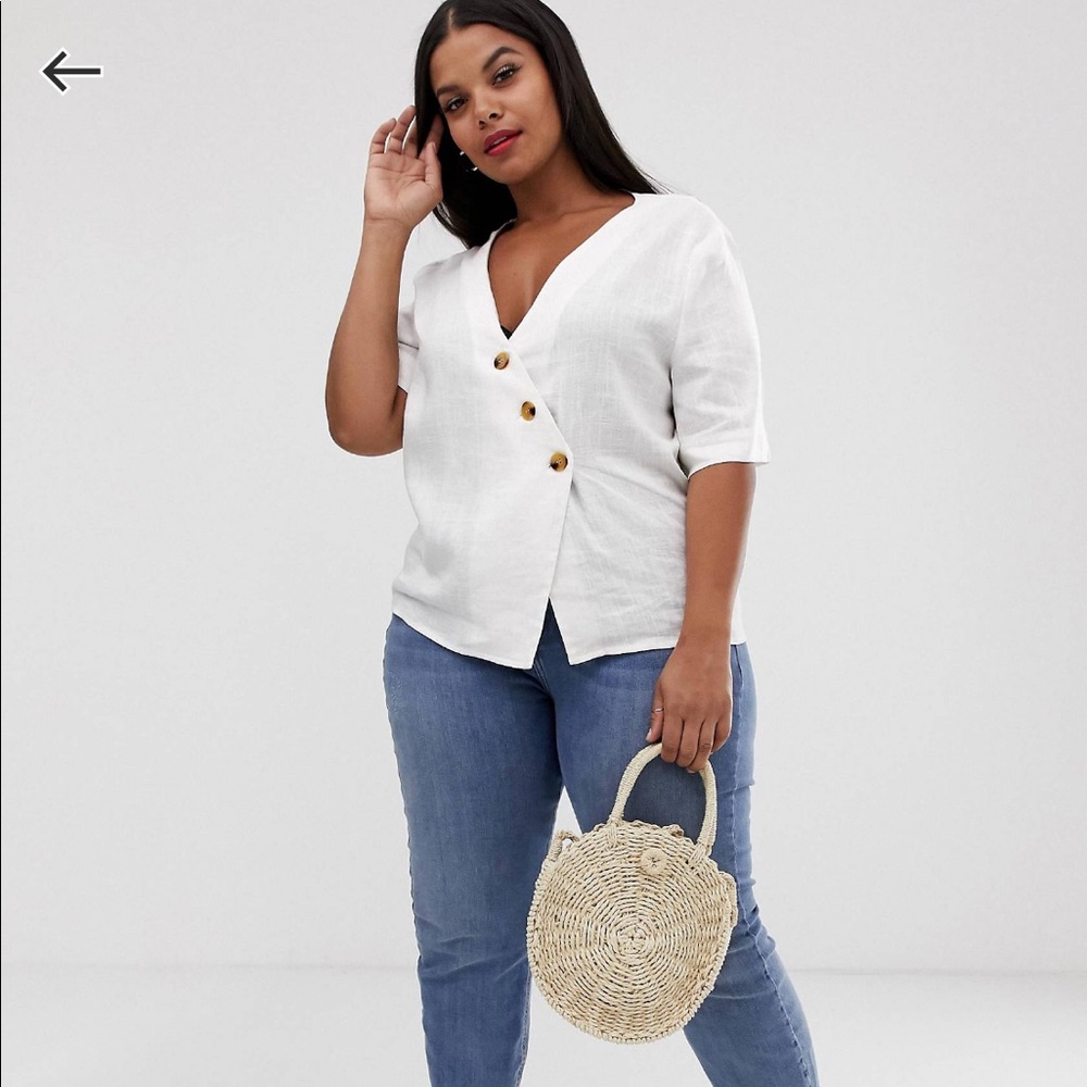Glamorous curve top